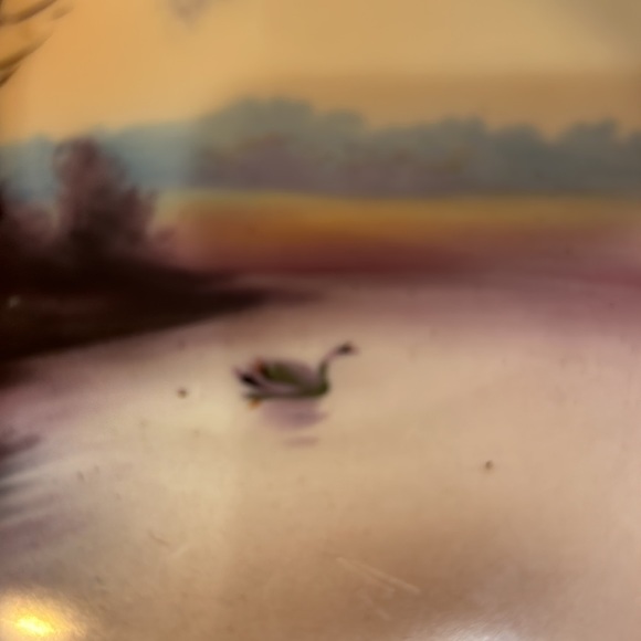 Gorgeous Vintage Noritake Hand Painted Serving Dish - Picture 13 of 14